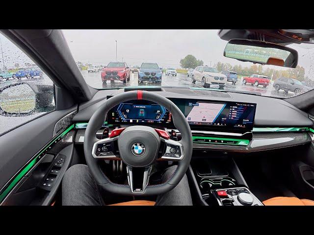 2025 BMW M5 - POV First Driving Impressions