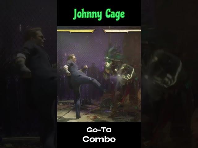 One combo you NEED to know with Johnny Cage #mk11 #combos #johnnycage