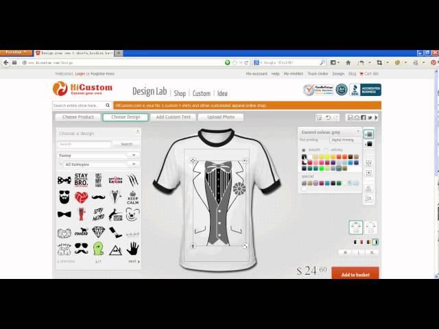 Design Your Own Funny T shirt Online For Free | Hicustom.com