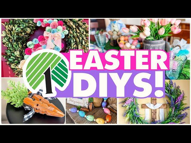 8 NEW Easter DIYs & Decor Ideas |  That's Dollar Tree?!  My Budget Decorating Secrets REVEALED!
