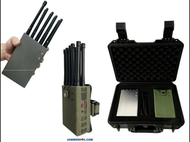 CT-1010-5Ghz 10 Antennas 10W 3G 4G GPS L1 L2 Lojack  WIFI Jammer up to 30m