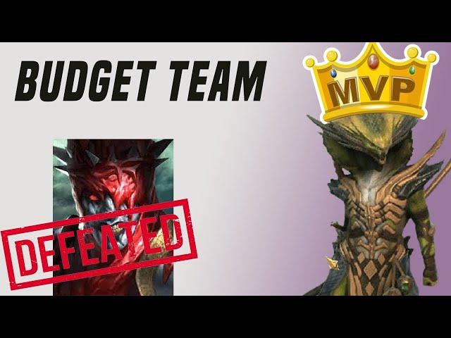 DEFEAT AMIUS STAGE HARD with a budget build ! Raid Shadow Legends|