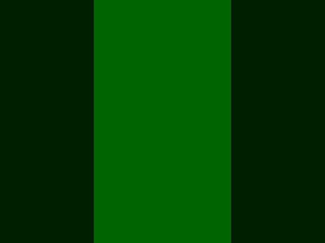 10 Seconds of DarkGreen Color #006400