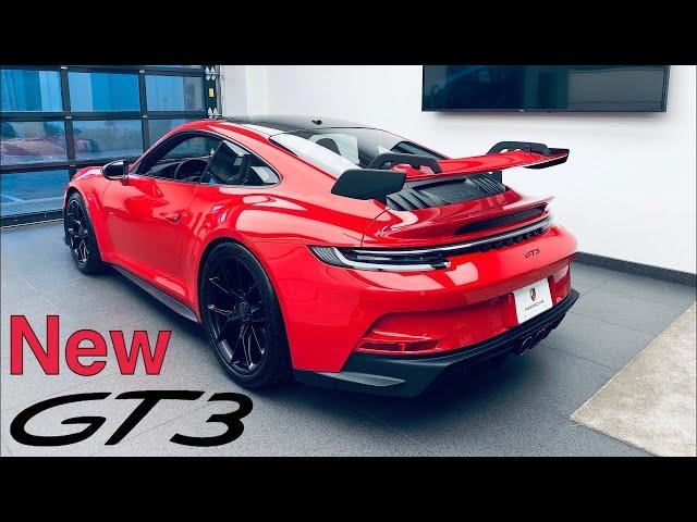 The ALL-NEW 2022 Porsche 911 GT3 in Guards Red | DETAILED WALK-AROUND |