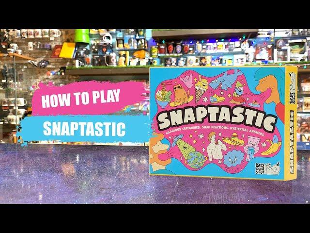 How to Play Snaptastic | Board Game Rules & Instructions