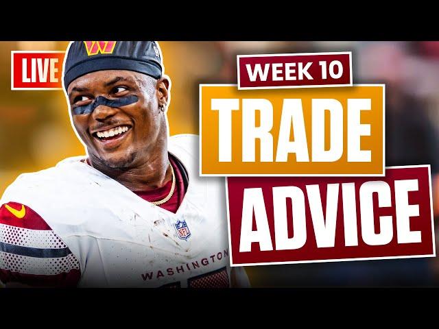 Fantasy Football Trade Advice for Week 10 | Players to Target + Trade Away (2024)