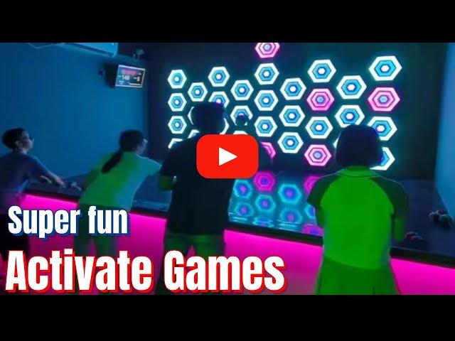 Activate Games: The Future of Active Gaming Experience & Interactive Exercise