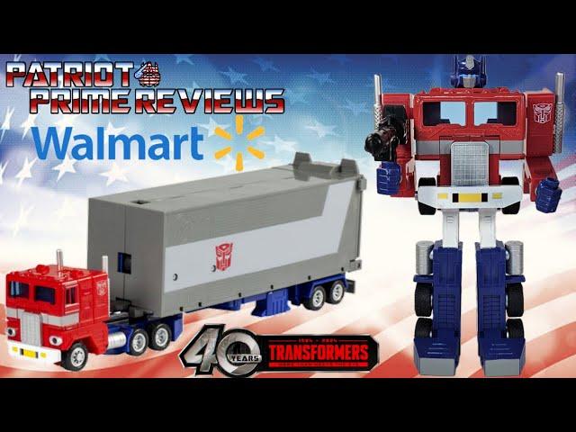 Patriot Prime Reviews Walmart Retro Reissue Transformers G1 Optimus Prime