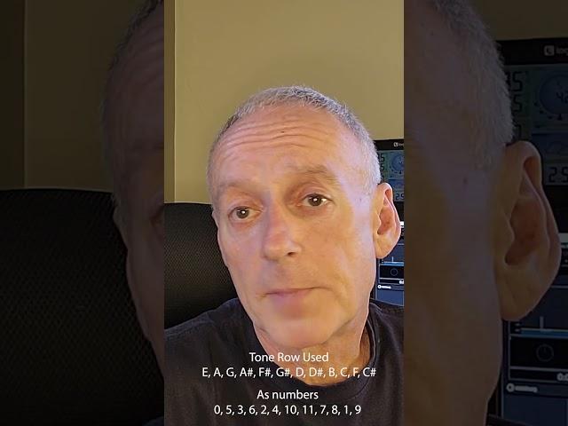 A 12 Tone Composition in a Rock Album?