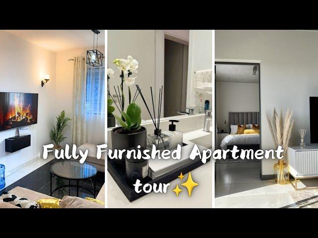 ONE BEDROOM FULLY FURNISHED HOUSE TOUR // Great interior Design #property #mansion