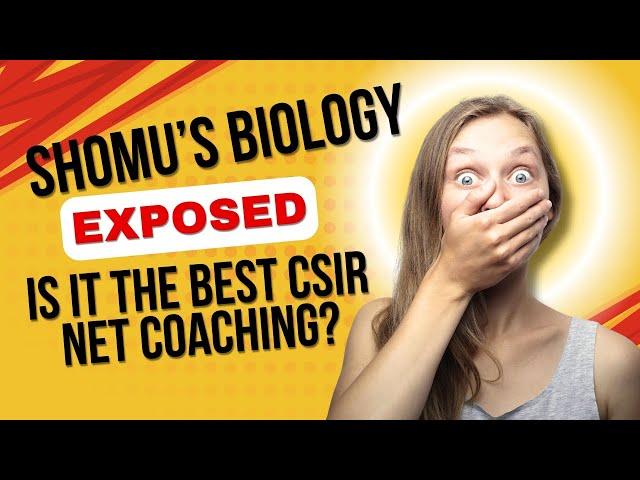 Shomu's Biology EXPOSED | Is It Really the Best for CSIR Net Life Science online coaching