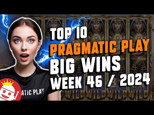  TOP 10 PRAGMATIC PLAY COMMUNITY BIG WINS | WEEK #46 - 2024