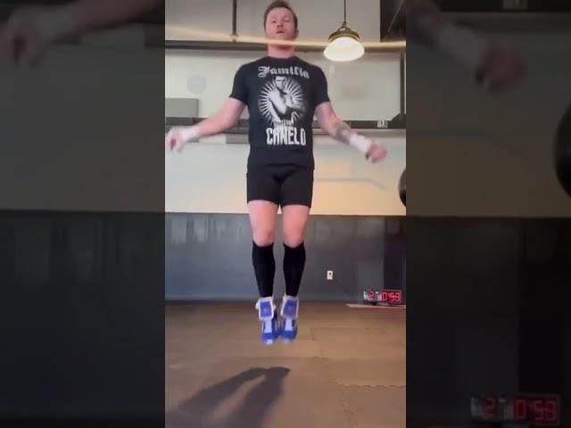El “Canelo” Álvarez brinca bien la reata de cara a su pelea con Jermell Charlo #CaneloCharlo