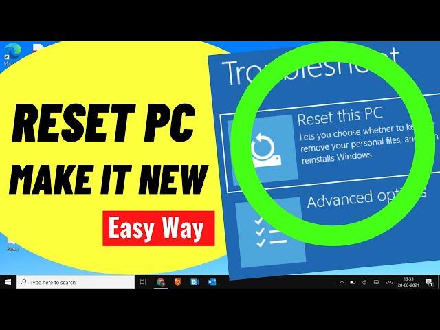 Revive Your Laptop's Performance: Learn How to Reset Windows 10