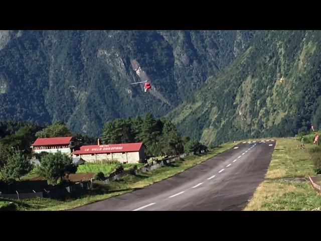 Lukla Airport... Takeoff & Landing November 5, 2016