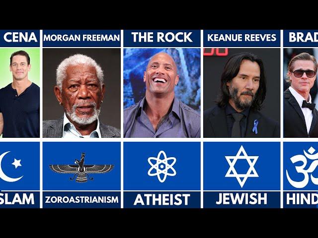 Famous Celebrities Religion: Celebrity Comparison | Beliefs of Hollywood Stars!