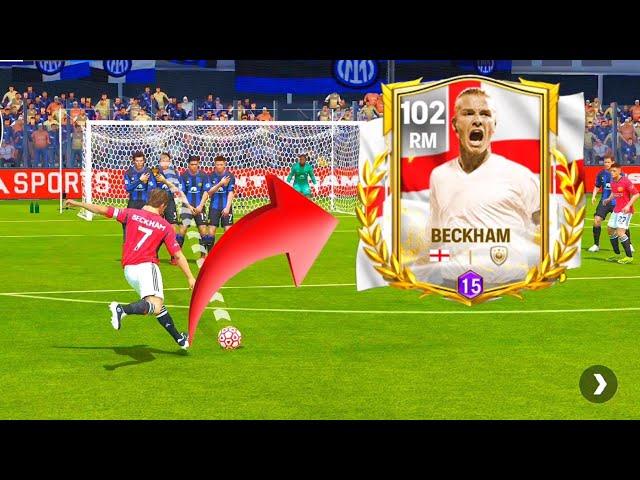 99 BECKHAM Review in FC MOBILE | The best Rm Card