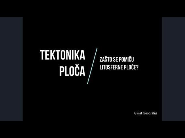 Tektonika ploča