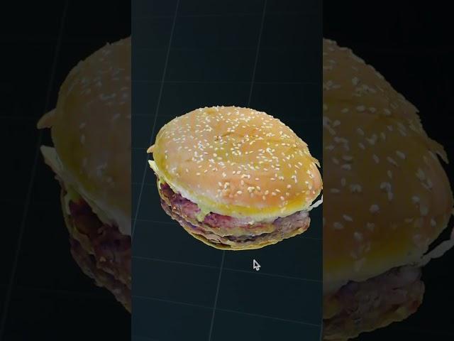 He Scanned a Burger with Creality Otter… You Won’t Believe the Result!