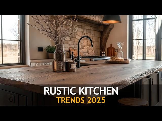 The Charm of Rustic Kitchen Trends In 2025 You’ll Love