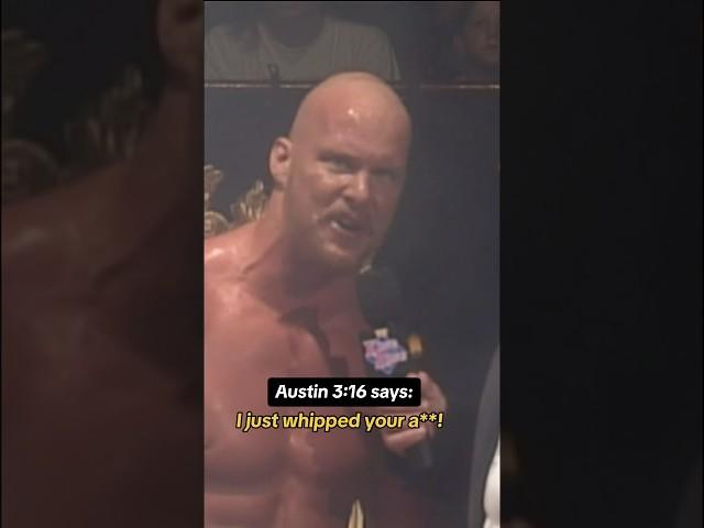 This is why “Stone Cold” Steve Austin is the GOAT  #316Day