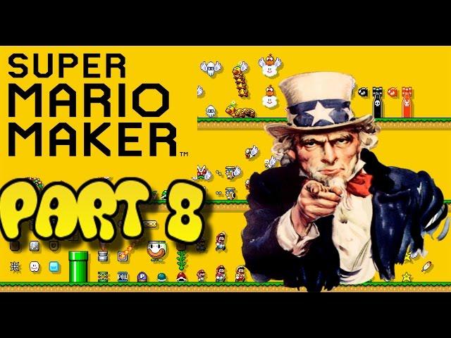 Let's Play - Super Mario Maker - Part 8 Eure Level: AJ Rainbow1904/MrRandyBad