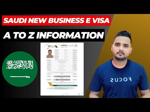 Business E Visa Saudi Arabia Complete Information |