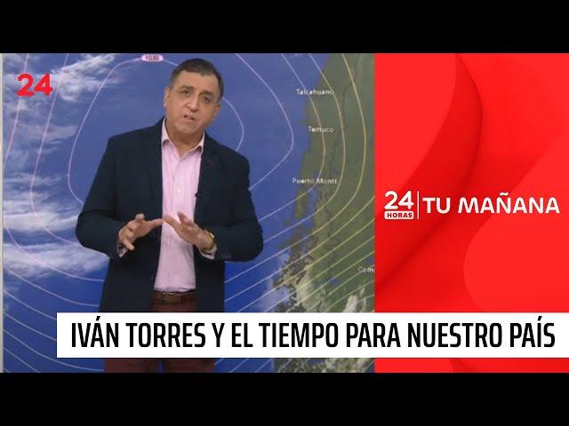 Iván Torres confronta pronósticos de posible lluvia en Santiago próxima semana | 24 Horas TVN Chile