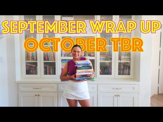 The 18 Books I Read in September + TBR JAR Picks my October Reads  | Reading Wrap Up + October TBR