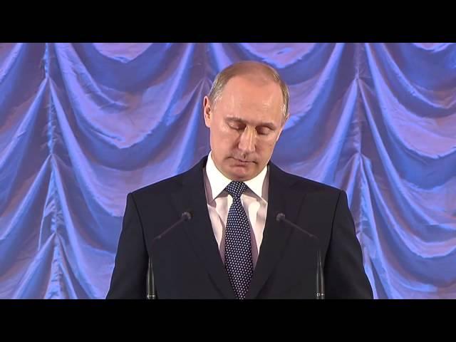 Новогодний приём Путина в Кремле