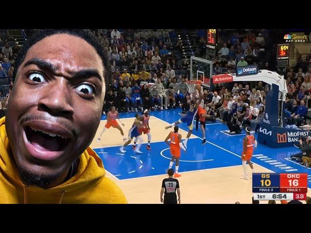 CHET NOOOOO!! Golden State Warriors vs OKC Thunder Full Game Highlights | Nov 10, 2024 | FreeDawkins