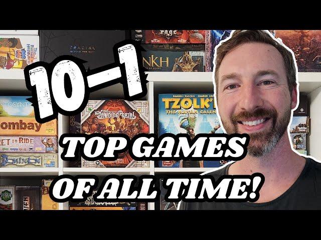 10-1 TOP Board Games of ALL time (2024 Edition)