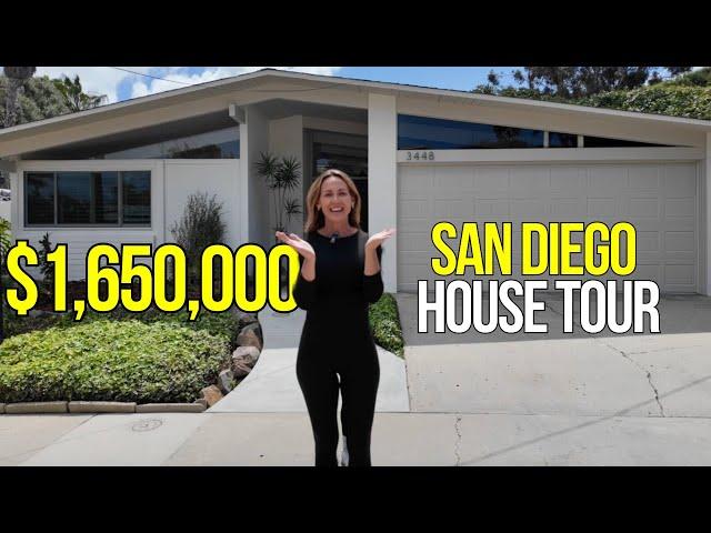 San Diego Home Tours | Renovated Mid-Century Modern in Point Loma