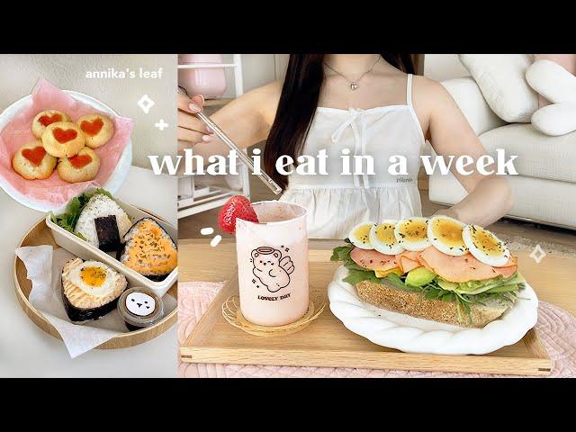 what i eat in a week: healthy summer edition! recipes to feel my best, japanese cooking, smoothies