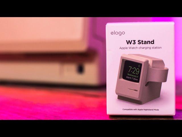 ADORABLE TINY MACINTOSH Apple Watch Stand