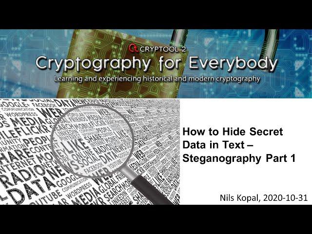 How to Hide Secret Data in Text – Steganography Part 1