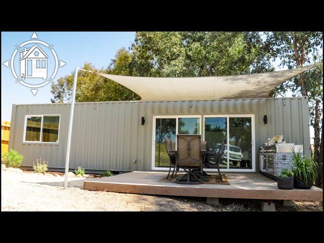 Modern 40 ft SHIPPING CONTAINER HOME w/ Gorgeous Interior