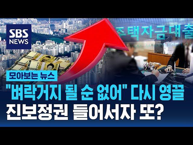 "벼락거지 될 순 없어" 다시 영끌...진보정권 들어서자 집값 또? /SBS/모아보는 뉴스