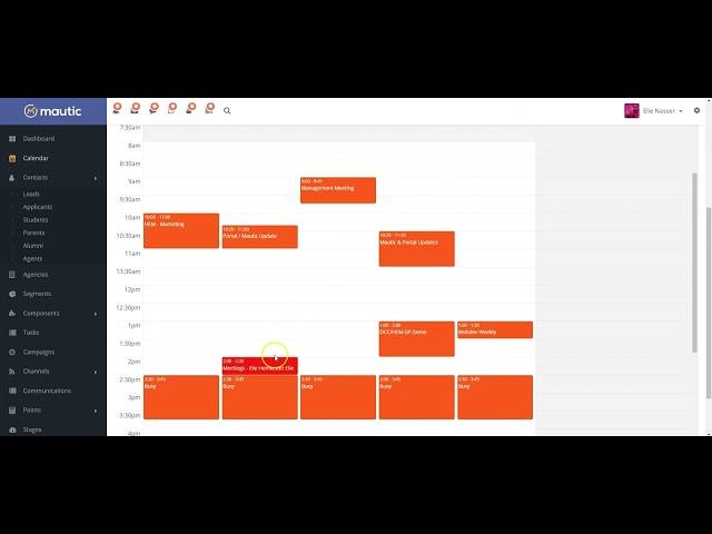 Mautic CRM: Google Calendar Sync