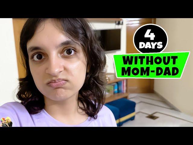 4 DAYS without Mom Dad | Daily Routine | Home Alone | Aayu and Pihu Show