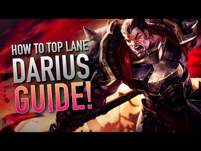 WILD RIFT | HOW TO TOP LANE DARIUSI! | Darius Gameplay | Guide