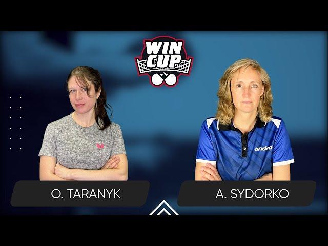 07:00 Olena Taranyk - Anzhela Sydorko 06.03.2025 WINCUP Women Professional. Table 1