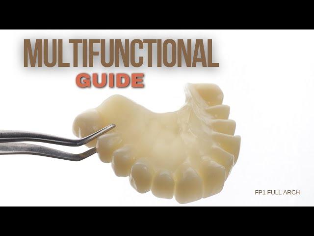 FP1 Multifunctional Guide Design in EXOCAD