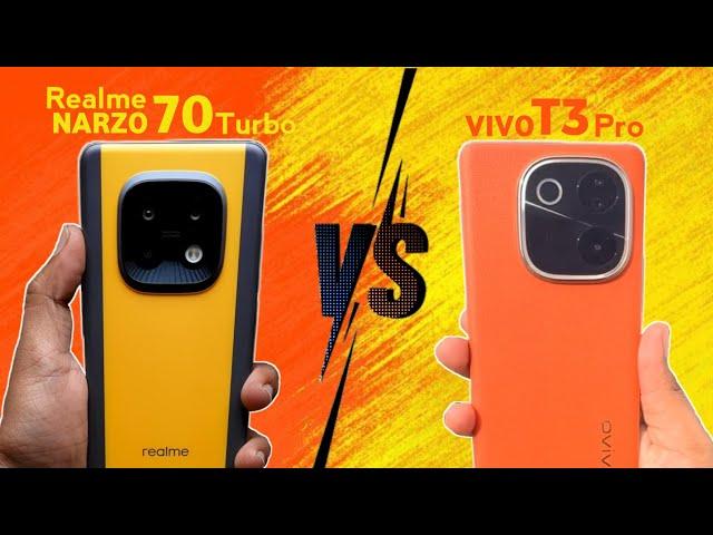 Realme Narzo 70 Turbo VS Vivo T3 Pro | Which one is BEST?