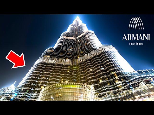 ARMANI Hotel Dubai in Burj Khalifa, World's Tallest Tower (Full Tour & 4K Vlog)