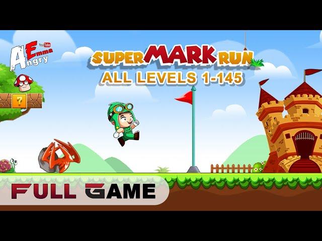 Super Mark Run - FULL GAME (all levels 1-145) / Gameplay Walkthrough (Android Game)