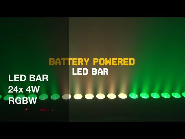 LED BAR 24x4W RGBW