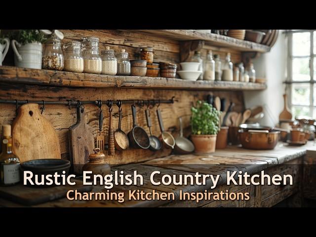 Transform Your Kitchen: Rustic English Country Style