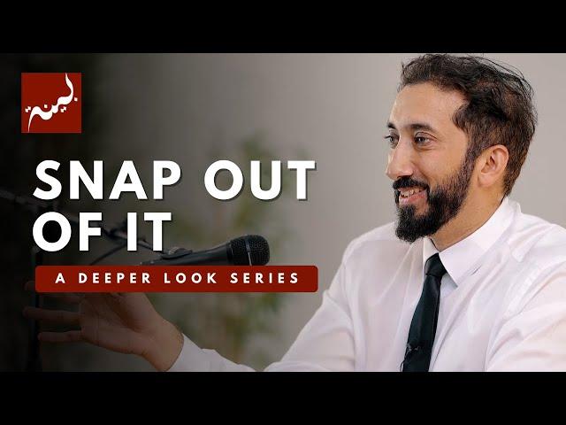 Lost In Distractions - Nouman Ali Khan - A Deeper Look Series -Surah Adh-Dhariyat