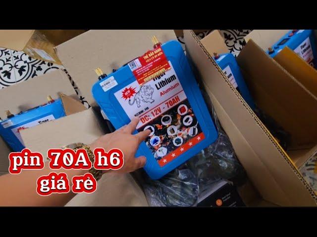 ngon bổ rẻ . pin  tiger H6 70A 90A gửi quý khách hàng lh 0981020128